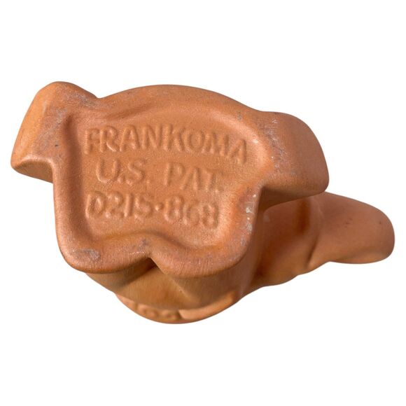 Frankoma 1980 GOP Republican Orange Elephant Mug Vintage Political Collectible - Picture 6 of 6